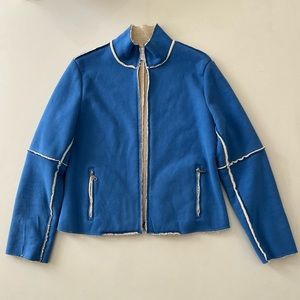 Charter Club Faux Suede Jacket - S